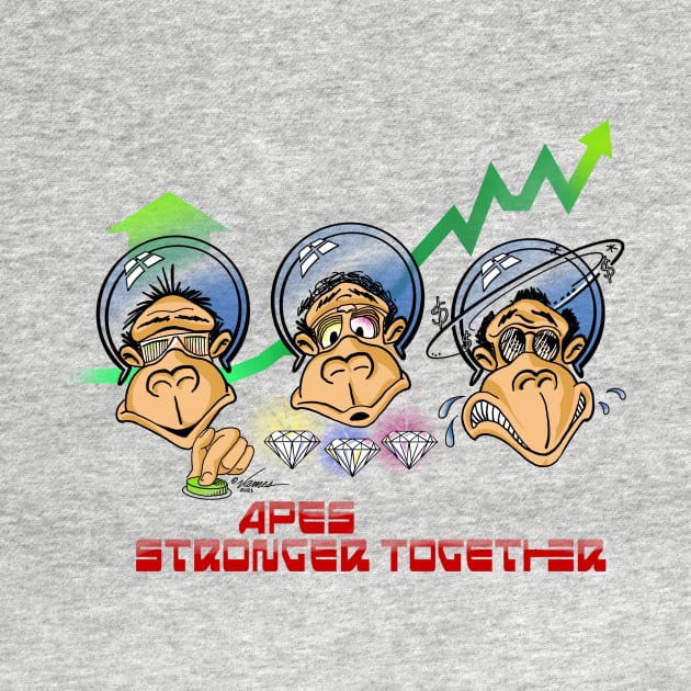 Wall Street Bets - Apes Stronger Together by DDGraphits